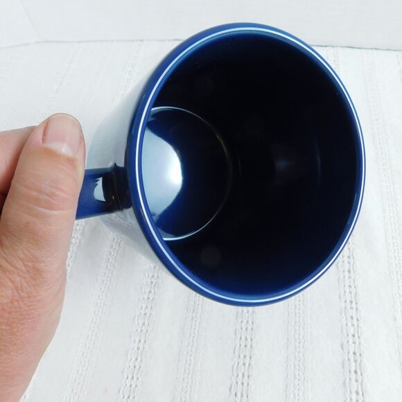 BIG DOGS Blue Ceramic Mug LARGE 24 oz! I AM THE BIG DOG Coffee Cup, Gift MINT! - Picture 4 of 9